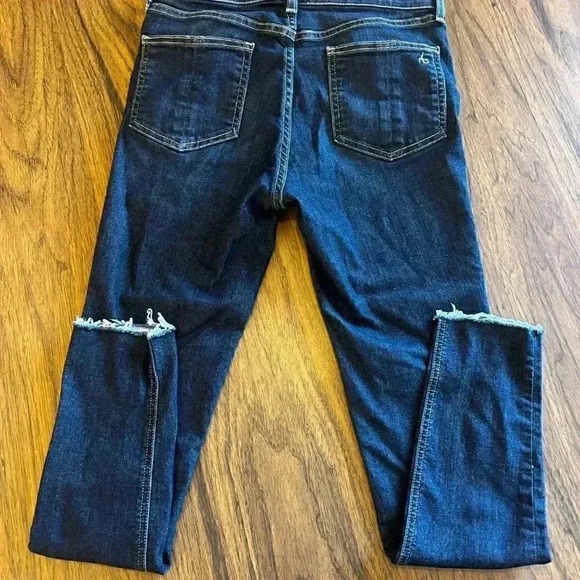 Rag & Bone 10 Inch Ankle Skinny Jean - Mad River Wash-Sz 27 - Picture 5 of 7